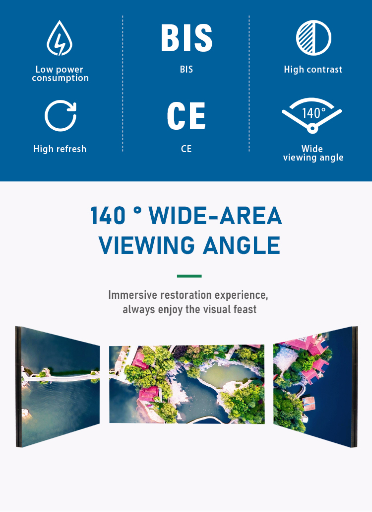 P2.5 RGB HD Indoor LED Display Modules High Refresh High Contrast CE BIS