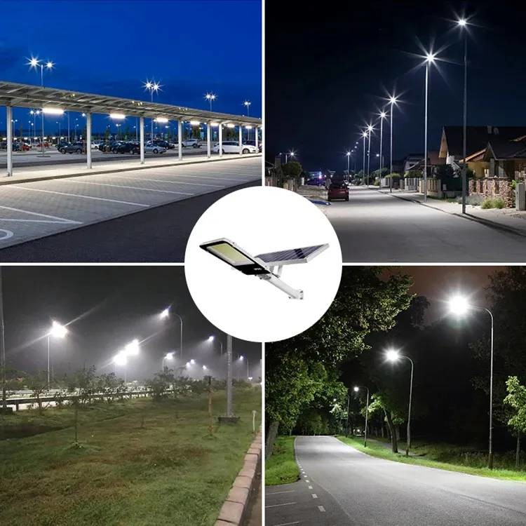 ABS Split Solar Street Light 50w Outdoor Waterproof Solar Garden Street Light