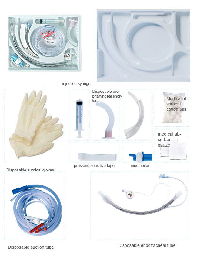 DEHP Free Uncuffed Et Tube Pediatric Endotracheal Tube Kit