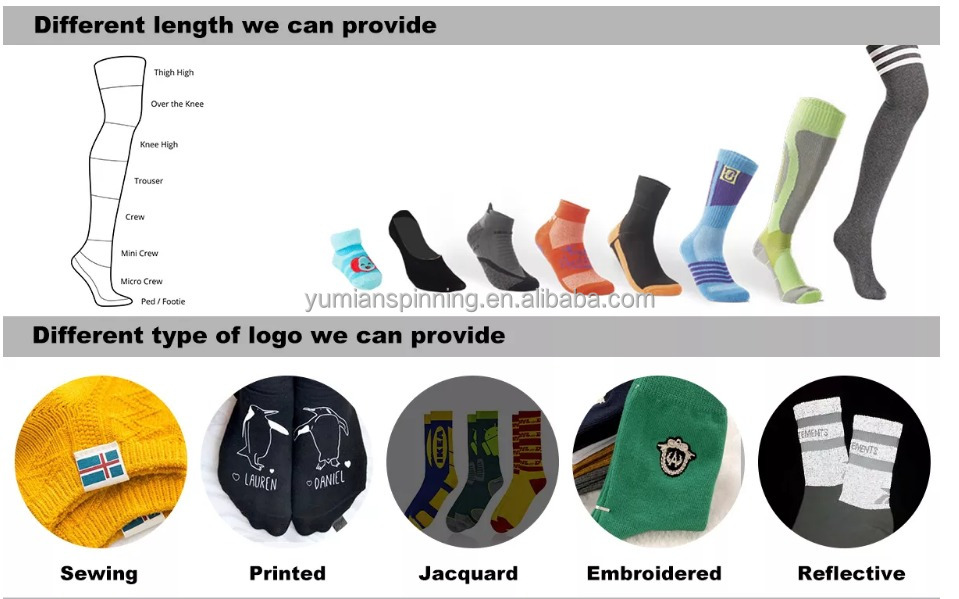 Youth Football Socks with Non-Slip Grip and Customized Logo in Woven Polyester Fibre