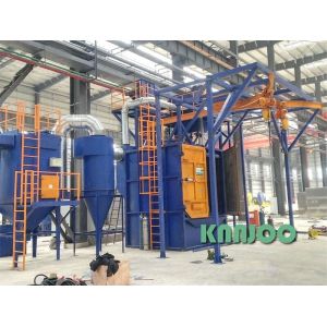  Large Volume Hanger Shot Blasting Machine Wirh PLC Control System Manufactures