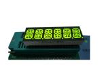Custom super green 0.39inch 6 digit 14 segment led display for instrument panel