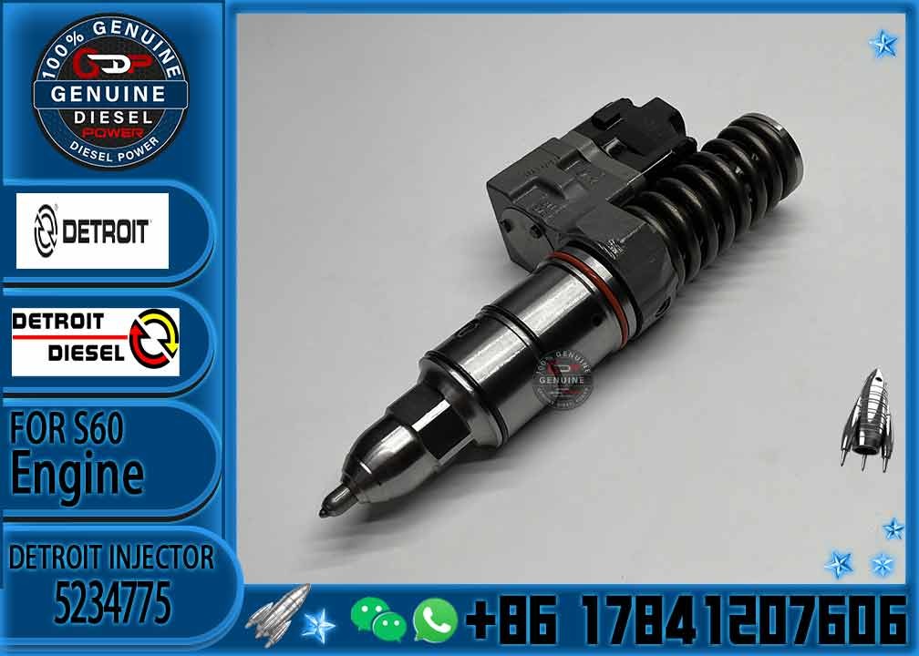 Diesel Common Rail Fuel Injector 5234775 3861890 For Detroit
