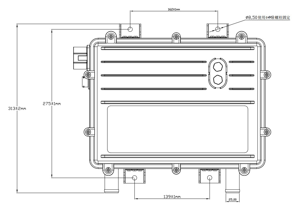 Volvo High Voltage Coolant Heater Volvo Xc90 Xc60 For Fluid PTC Cabin Heater