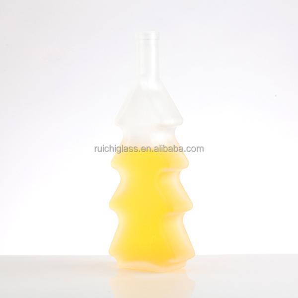 500ml 700ml Glass Spirit Liquor Wine Whisky Vodka Bottle With Cap Perfect for
