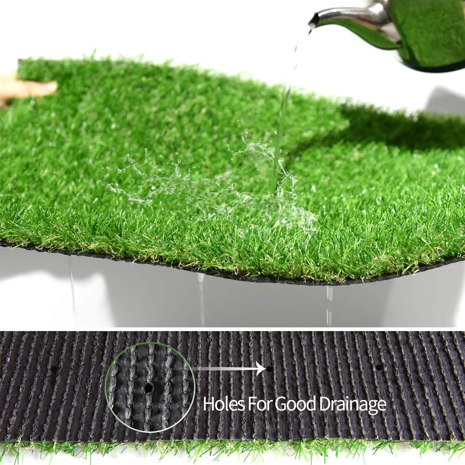 25mm PE PP Landscaping Artificial Turf Lawn For Grass Front Garden