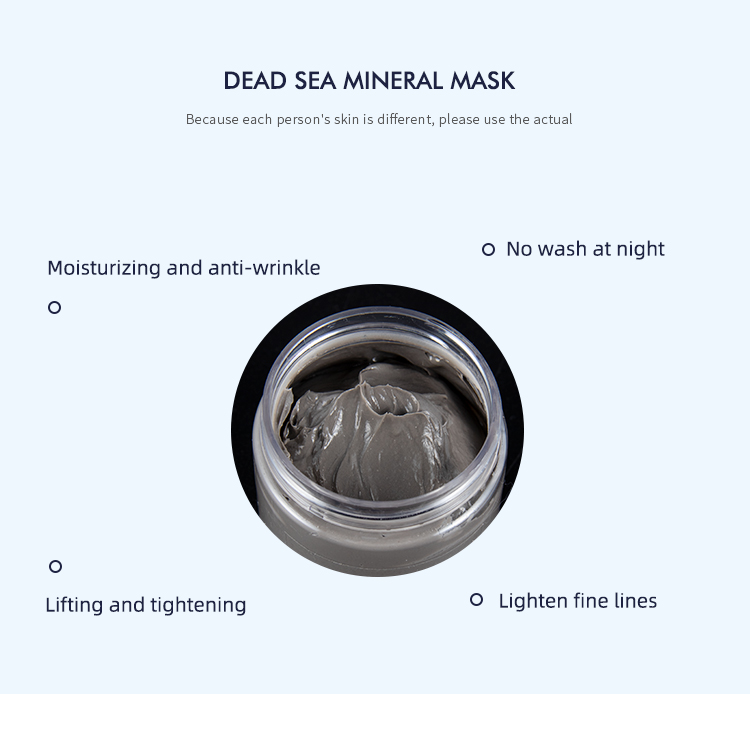 Charcoal Facial Clay Mask Dead Sea Mineral Remove Blackhead