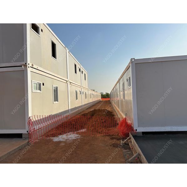 Modular Prefabricated Container Building for Mining Camp Accommodation