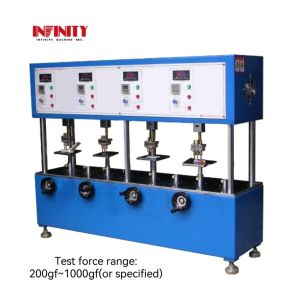 Four Stations Mechanical And Electrical Lifespan Key Fatigue Testing Machine