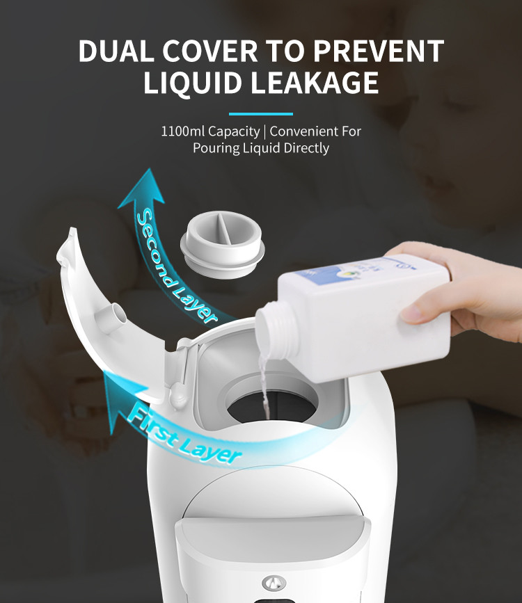 L5 Plus Non Contact Automatic Soap Dispenser With Temperature Measuring 1100ml