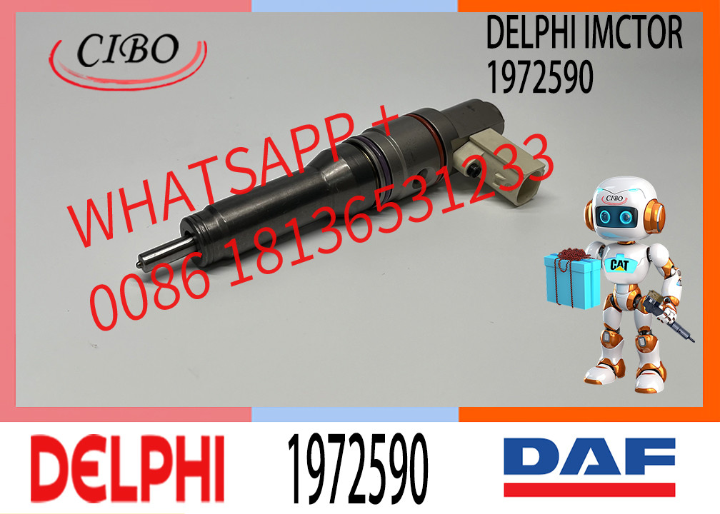 Diesel Fuel Injector Common Rail Parts Injector BEBJ1DO0003 1972591 BEBJ1DO1104 1972590 For VOL-VO