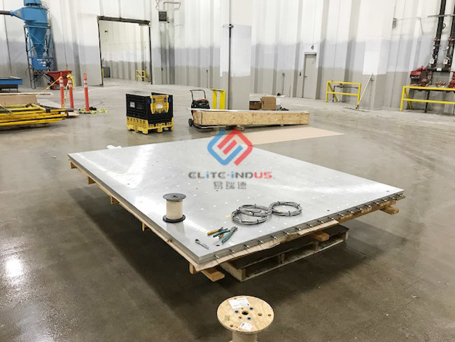 Plywood Hot Press Platen Steel Plate Thermic Oil Heated 10 - 200mm Thickness