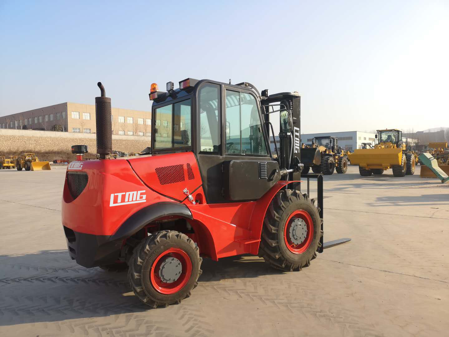 LTMG 5ton rough terrain forklift 2WD 4WD all terrain forklift with ce