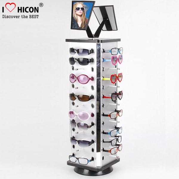 Merchandising Metal Rotating 4 - way Countertop Eyeglasses Display stand
