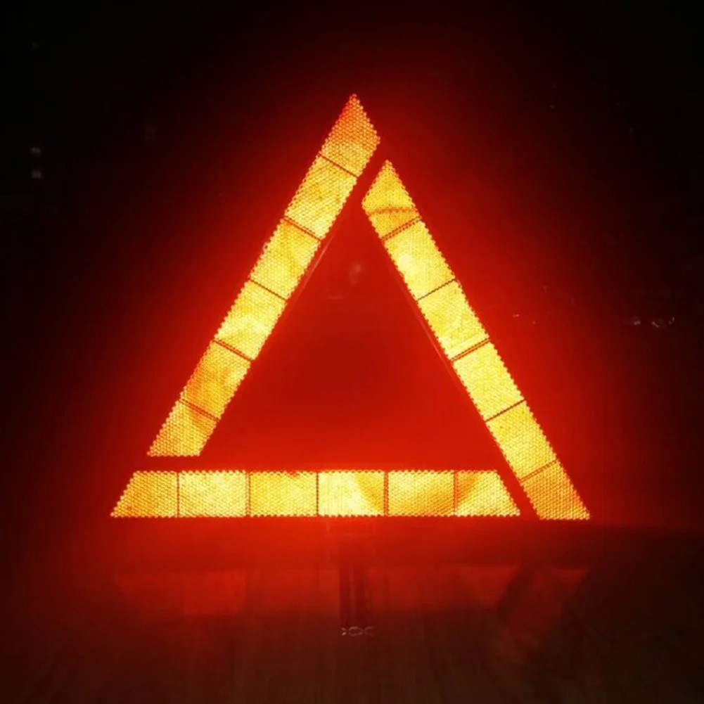 Wind Proof Car Breakdown Triangle Safety Emergency Breakdown Warning Triangle