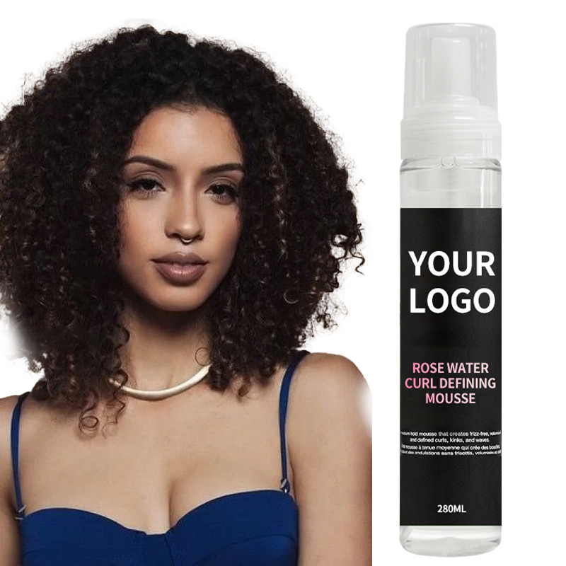 Braid Mousse Organic Shine Moisturizing Hair Mousse Styling Foam Braiding Gel Extra Hold Foam For Braids