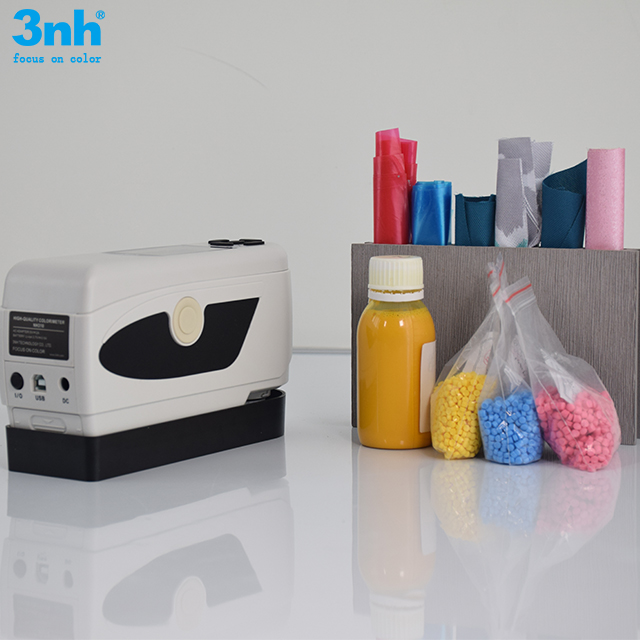 3NH portable colorimeter nh300 universal test components for liquid powder color test