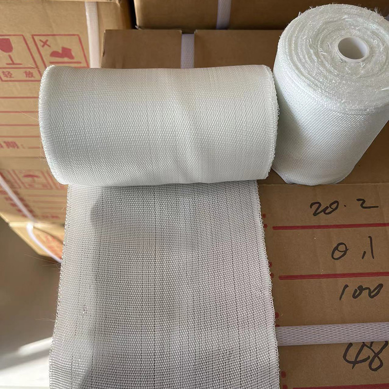 High Tensile Strength Flame Retardant Fiberglass Fabric Tape With UV Resistance