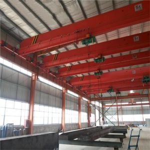 5T 10T China Used Bridge Single Girder Overhead Crane Remote Control