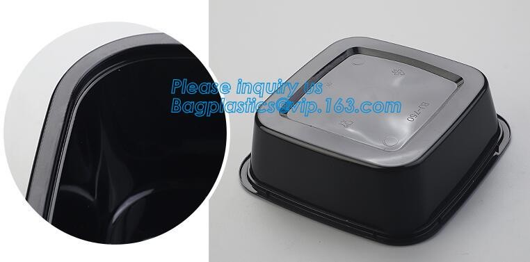 Meal Prep Containers Free Sample Bento Lunch Box Biodegradable Food Container Plastic Wheat Straw Lunch Box bagplastics