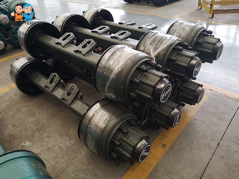 Fuwa Model Suspension Kits PCD 335mm 13t Trailer Axle Beam