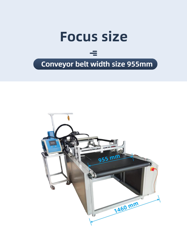 Air Pressure 0.5-0.8MPA Hot Melt Adhesive Spraying Machine for Carton Box Bottom Folding