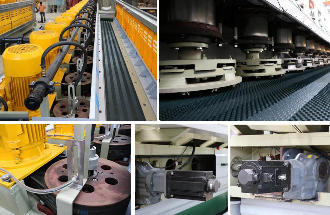 12 Heads Stone Polisher Machine