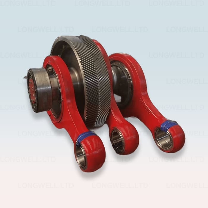 Power Transmission Mud Pump Crankshaft Steel 0908426 908382 Weatherford MP16 Mud Pump Components