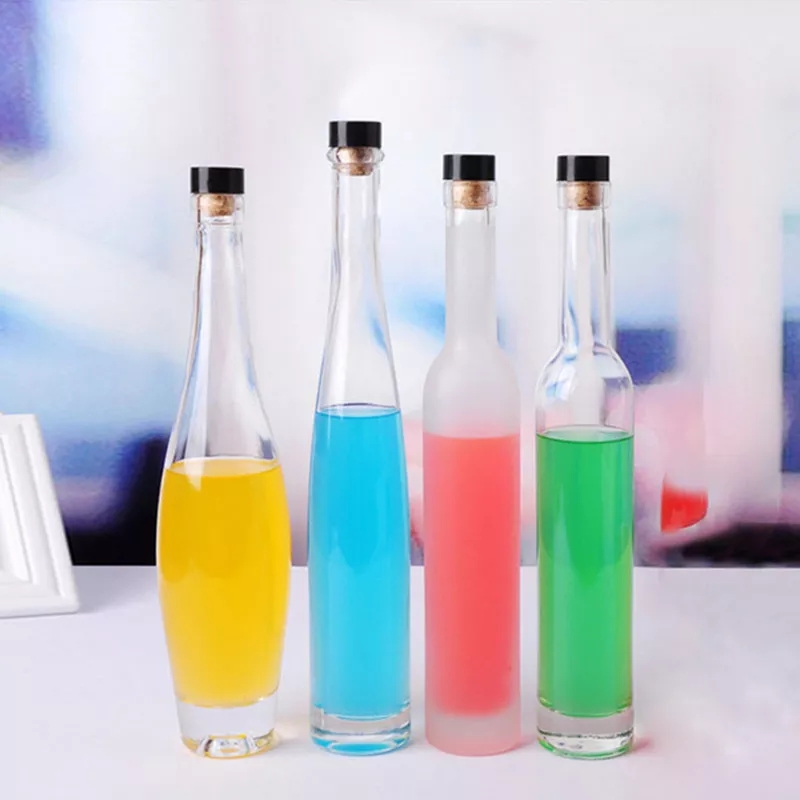 Custom Glass Bottle for Juice 750ml 1000ml 1500ml Empty Transparent PET Fruit Juice Beverage Bottle