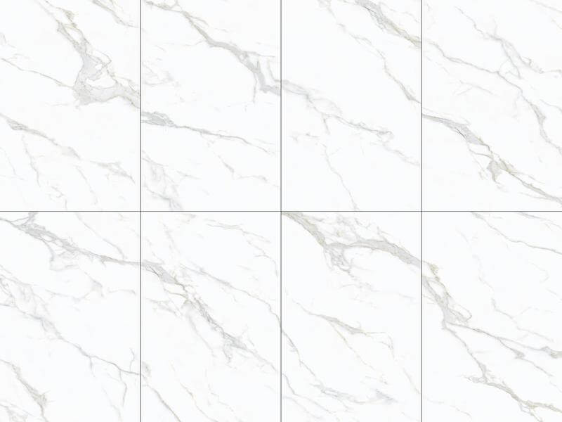 Stunning Interior Wall Glazed Polished Porcelain Tile For Living Room And Carrara 1200x1800x9mm No Fade Indoor Floor Tiles Decoration