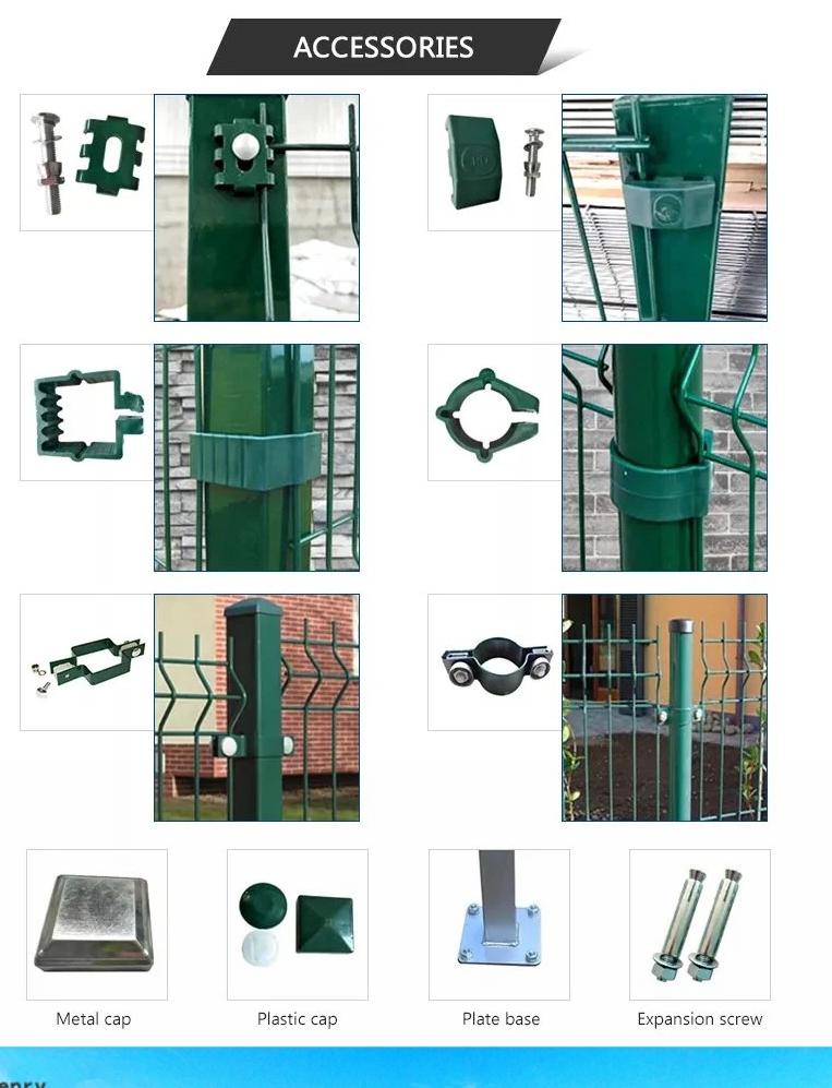 curved mesh fence