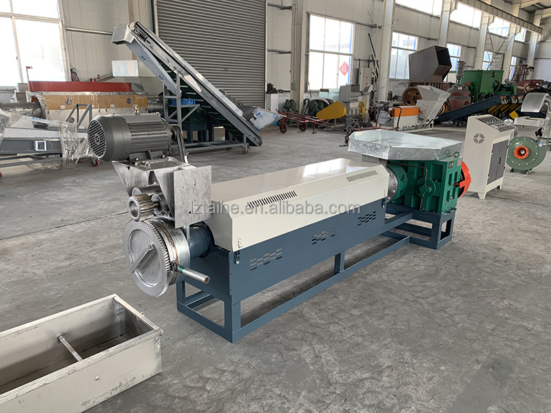 Video Outgoing-Inspection Customized Plastic Granules Making Machine PE PP Film