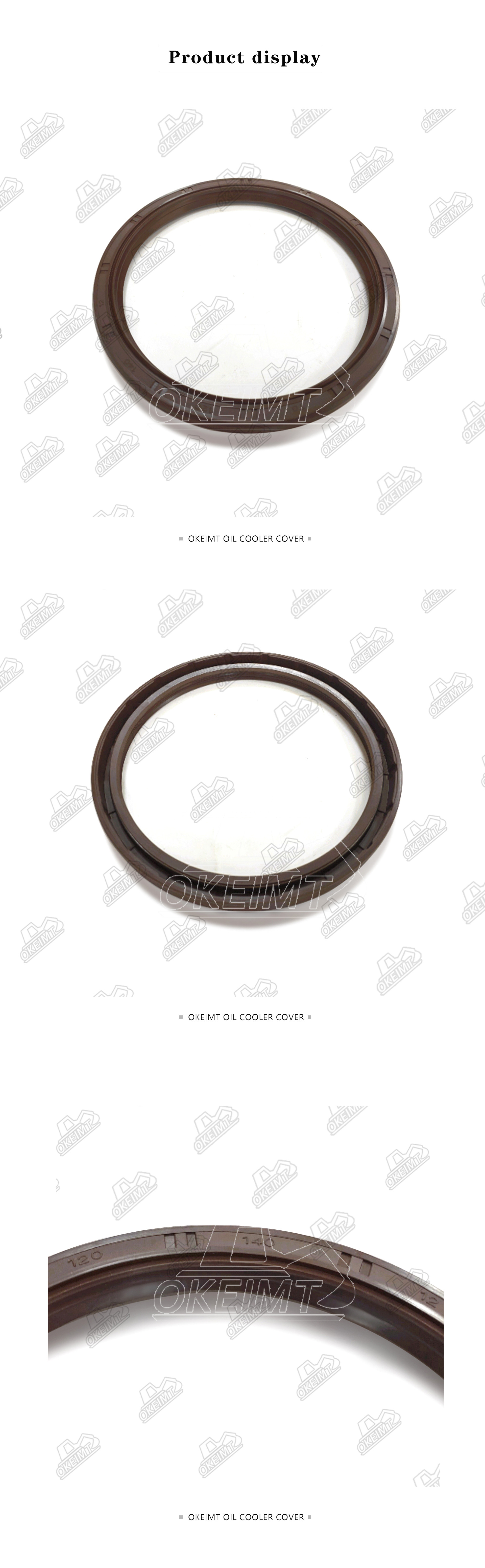 DOOSAN D1146 120-140-12-XL-DH Engine TC Oil Seal BZ6524E Crankshaft Cylinder Seal Kit