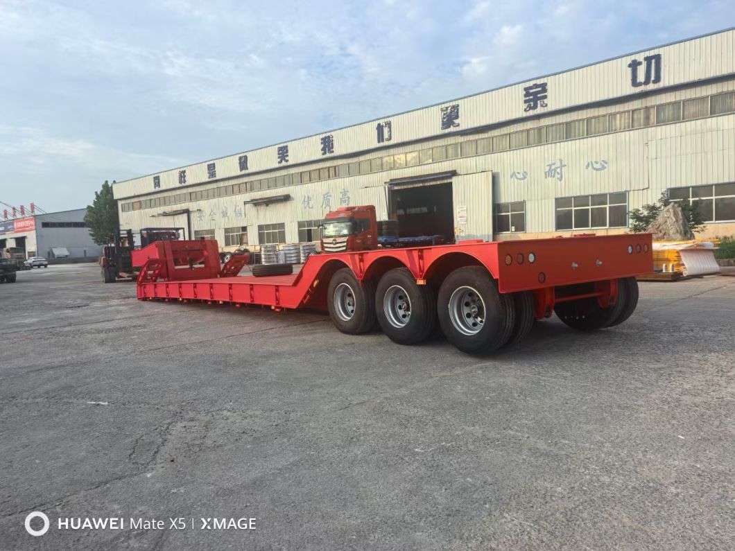 Gooseneck Lowbed Trailer for Efficient Heavy Equipment Transport