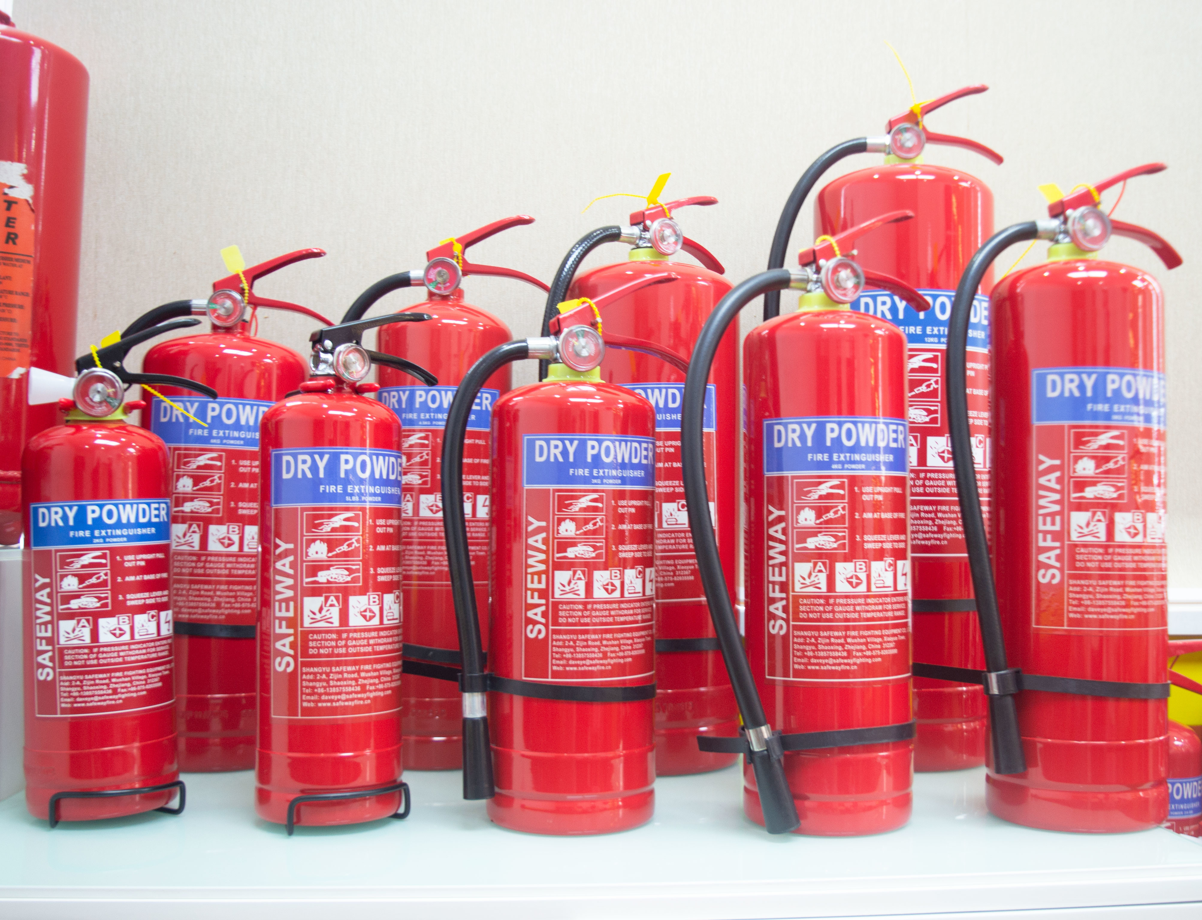Fire Extinguishing Solution Dry Powder Fire Extinguisher More Than 4m