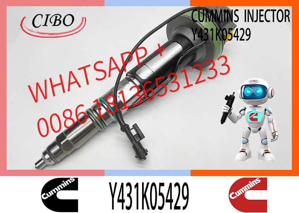 Factory Outlet OEM Quality Brand New Diesel Fuel Injector Y431K05558 Y431K05417 4964170 4964171 2867149 for QSK19 Diesel Engine