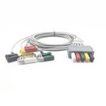 Original Mindray EL6501B 5 Lead ECG Leadwires TPU Jacket AHA/IEC