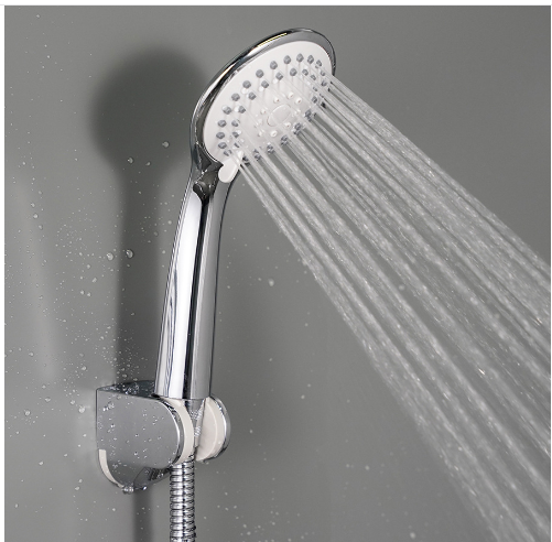 Manual Screw Mounting Hand Showers Three-Function Shower Head For Bathroom Faucets