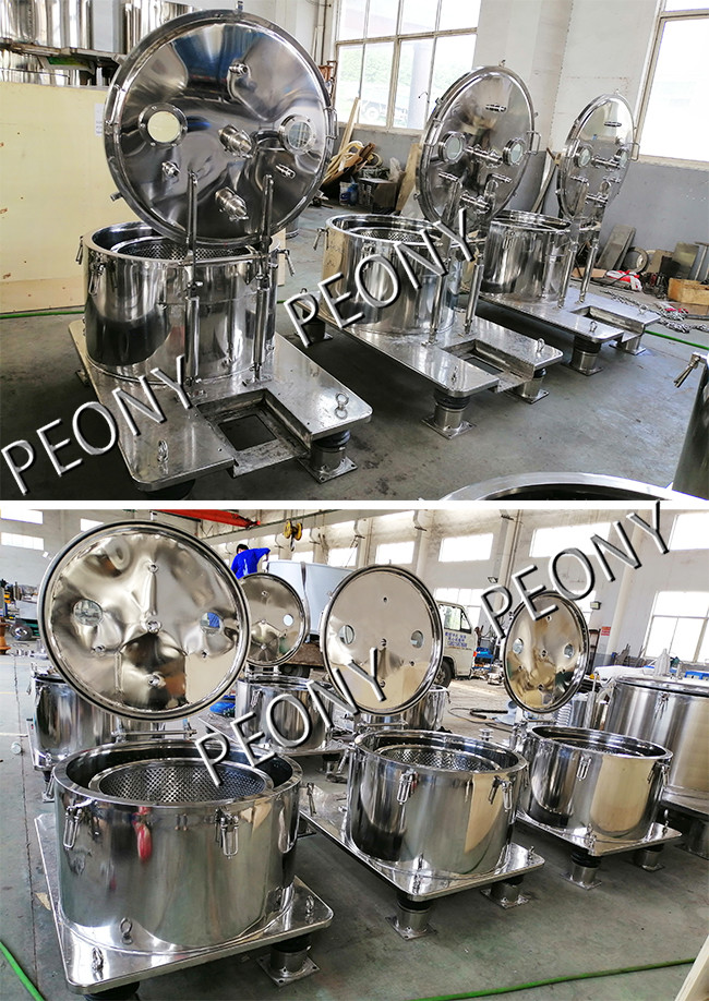 Low Temperature PLC Control Jacketed Ethanol Extraction Machine PPTD Stainless Steel