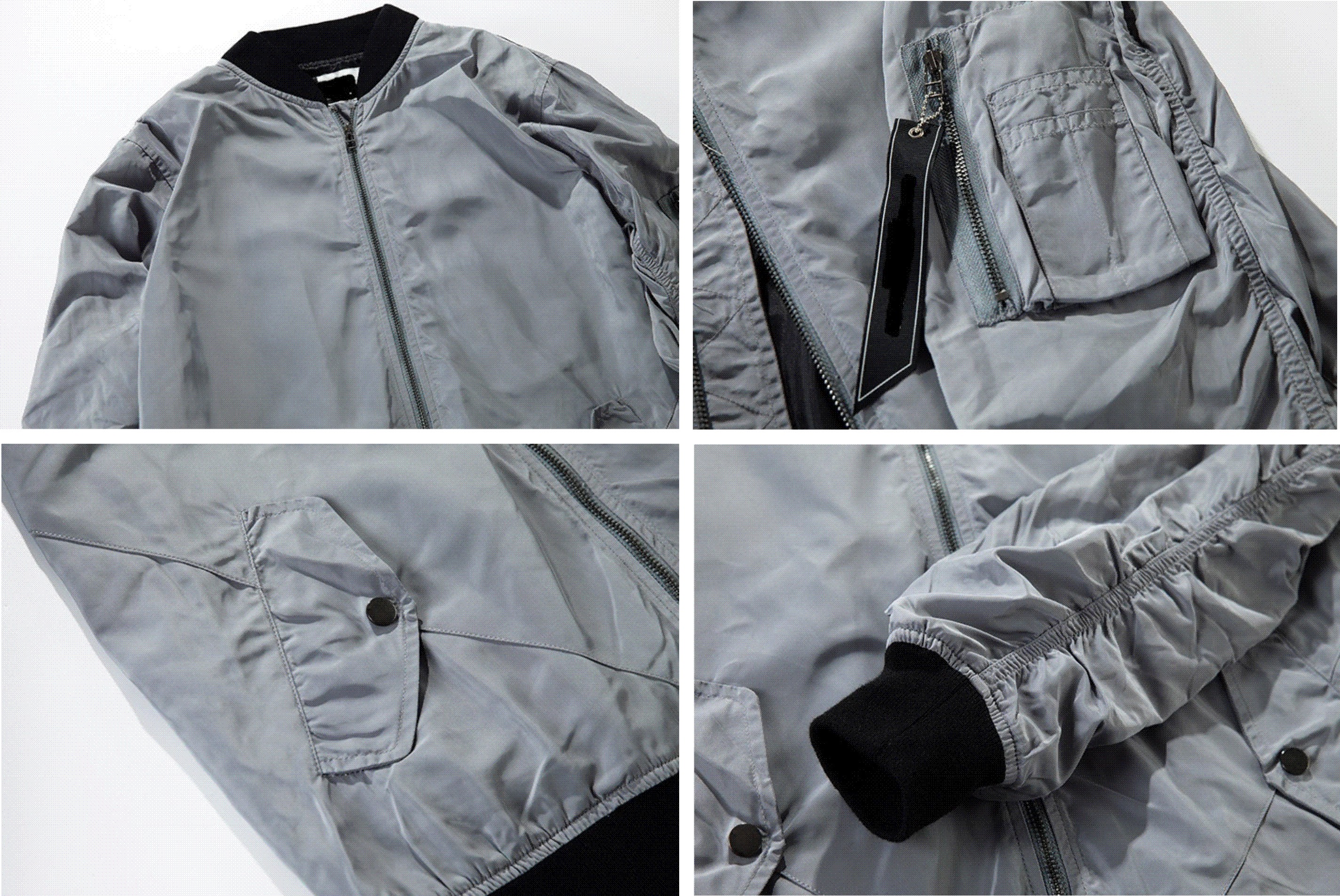 Fashion Mens Plus Size Bomber Jacket , Varsity Style High School Bomber Jacket