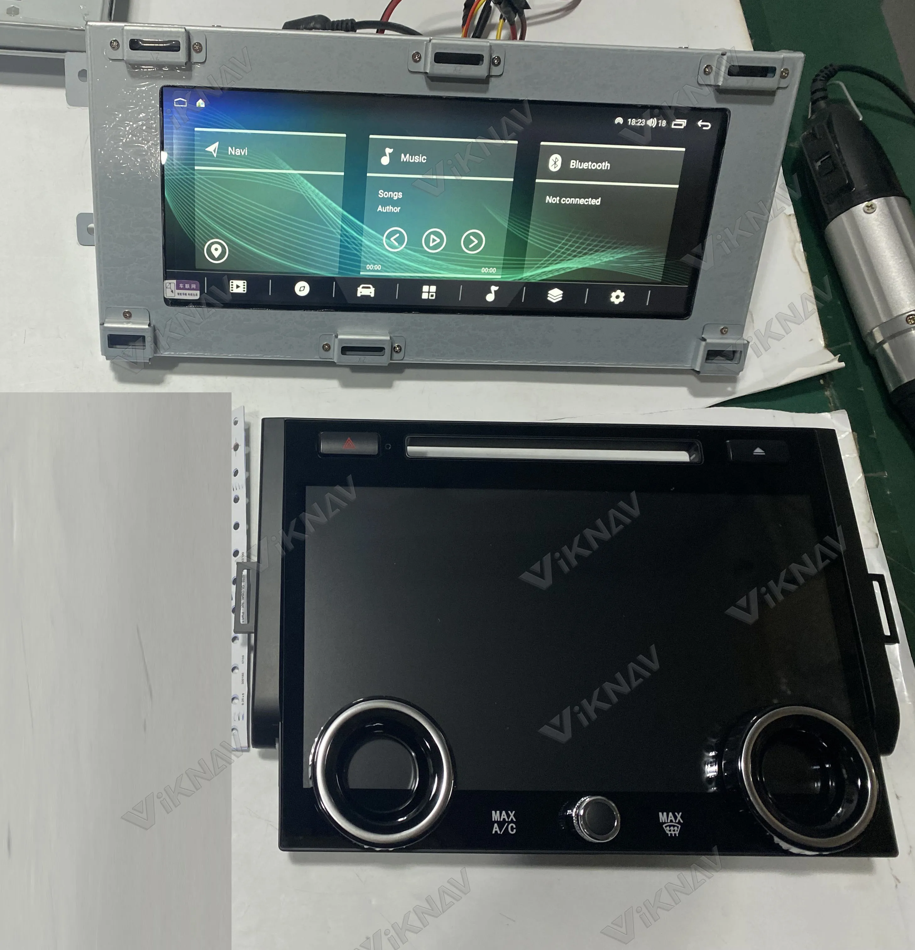 Android 12 Touch Screen Car Radio For Range Rover Sport L494 2013-2017 GPS Navigation Multimedia Player Android Auto