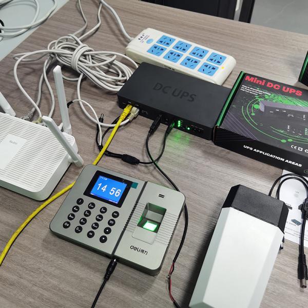 10400 Mah 20000mah MINIBattery Backup Smart Mini Ups 12v 2v 36W 52W Mini UPS 12V