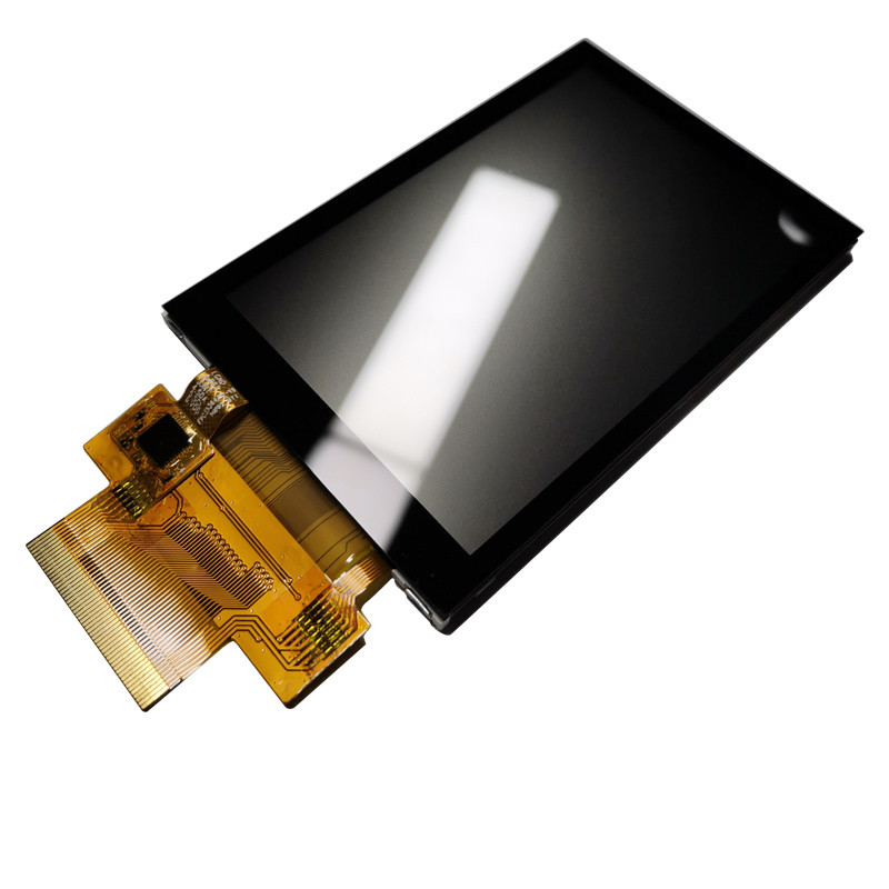 3.5" CTP Industrial Capacitive Touch Screen 320x480 300cd/m2 TFT LCD Display Module