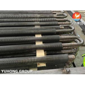 High Frequency Finned Tube HFW Heat Exchanger U Bend Finned Convection Tube