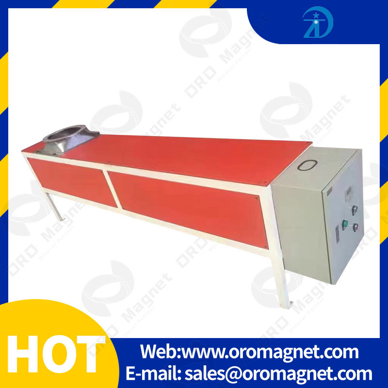 220VAC Custom High Tension Separator Magnetic Ore Separator 33 Pieces of magnetic bars