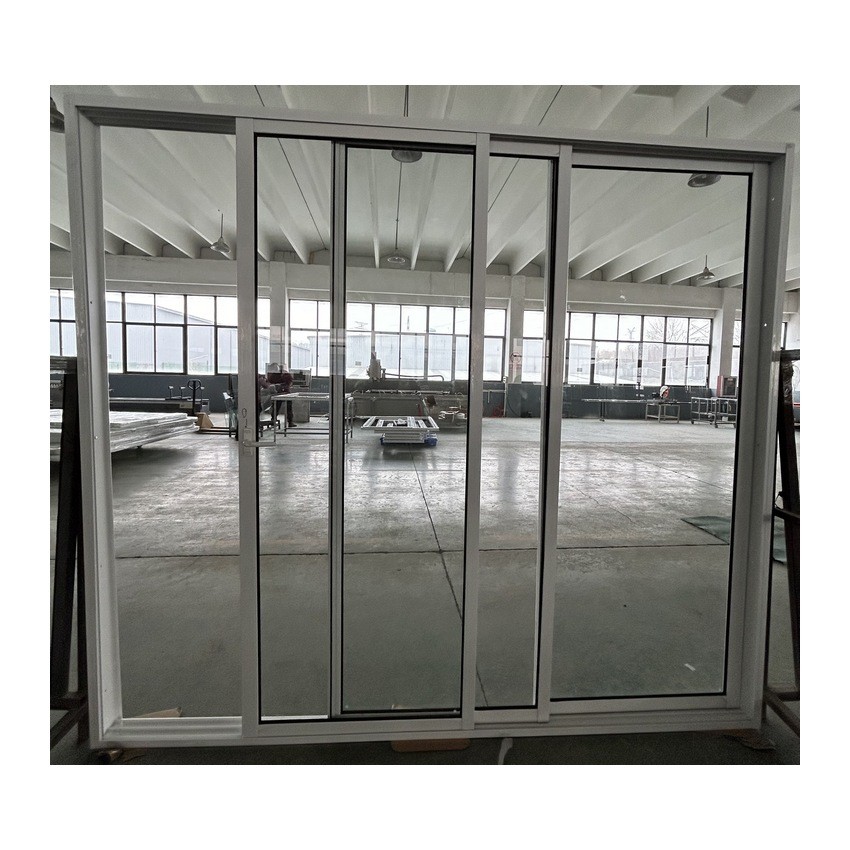 Modern Hurricane Proof Aluminum Sliding Doors Impack Glazed Sliding Door Customizable