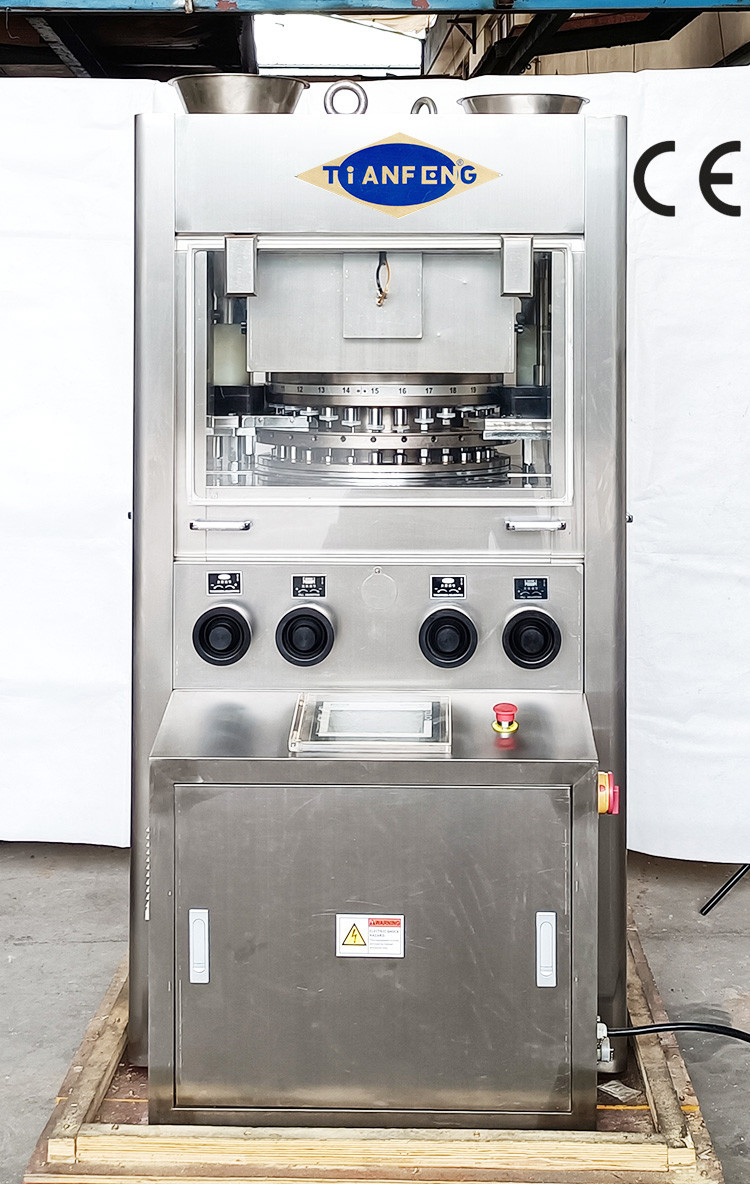 CE Intelligent Pharmaceutical Rotary Tablet Press Machine ZPG43 150000 Pcs/Hour