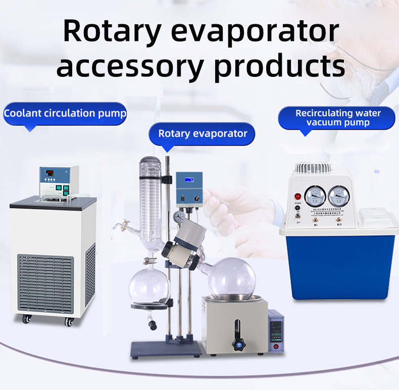 Lab 1L 2L 5LSmall Scale Rotary Thermal Vacuum Flash Evaporator Alcohol Distiller