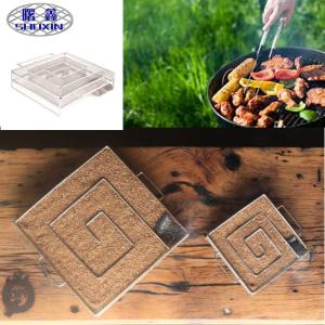  Stainless Spiral Smoker Box Bbq Wood Homemade Cold Smoke Generator Manufactures