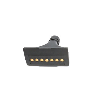 Screw Type Trailer Electrical Plug European 7 Pin Trailer Adapter For Trailer Signal Display